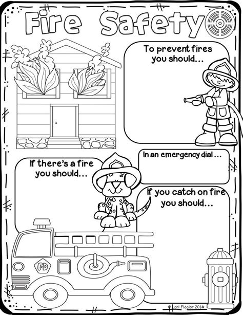 Fire Safety Worksheets Pdf Printable Worksheet Template Layla