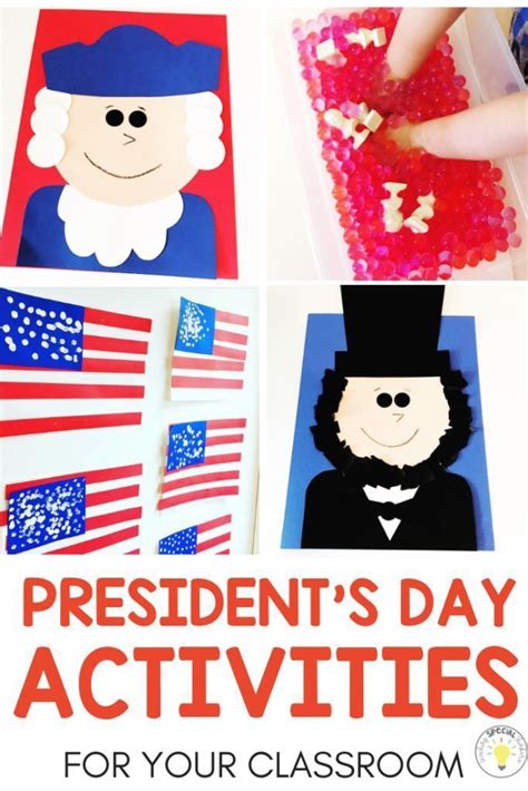 Presidents Day Easy Crafts Presidents Presidents Day Activities And