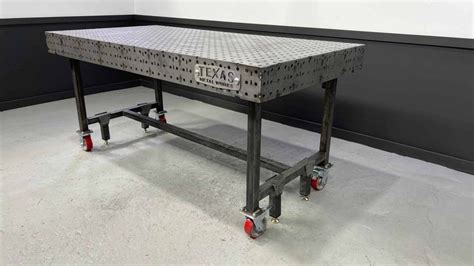 Welding Table 40″ X 80″ Fully Fabricated Weld Tables • Texas Metal Works