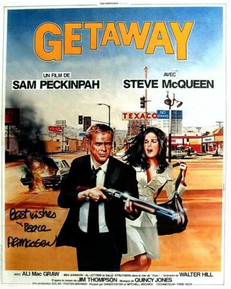 Ali Macgraw Signed The Getaway W Steve Mcqueen Photo W Etsy