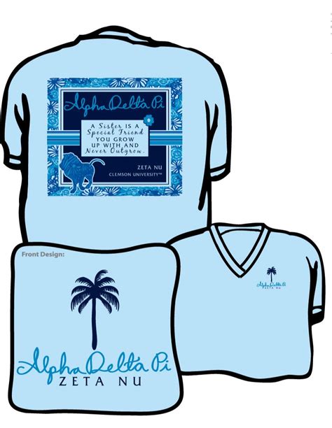 Through dz, i have developed leadership skills in myself that i couldn't have even imagined delta zeta is my home. this is ADORABLE! | Alpha delta pi shirt, Convention ...