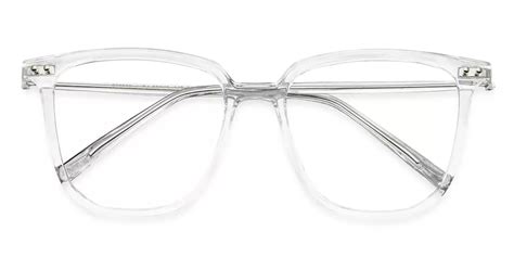 S32059 Square Clear Eyeglasses Frames Leoptique