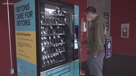 uc san diego installs covid  test vending machines