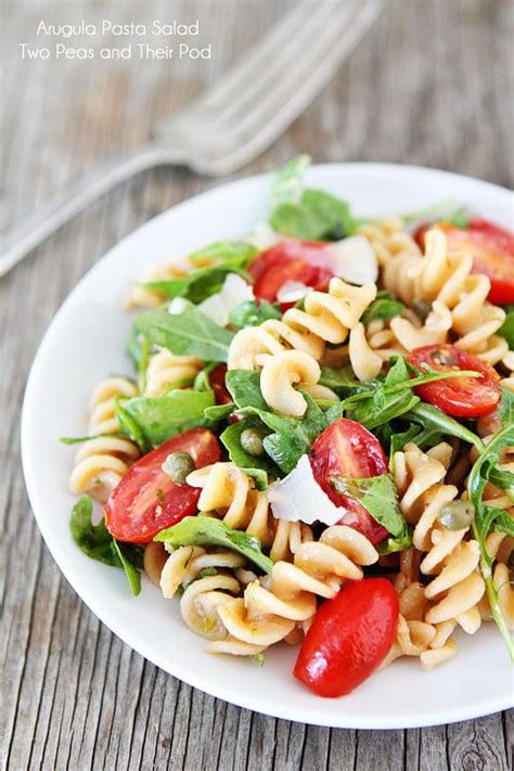 Arugula Pasta Salad Swanky Recipes Simple Tasty Food Recipes