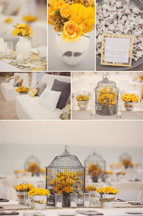 17 Best Images About Nandm Grey And Yellow Wedding On Pinterest Yellow