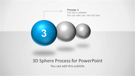 3d Spheres Diagram Design For Powerpoint Images