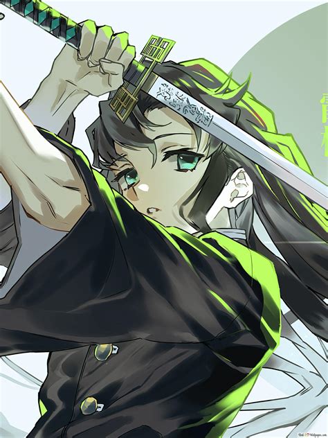 Demon Slayer - Muichiro Tokito Mist Hashira 4K wallpaper download