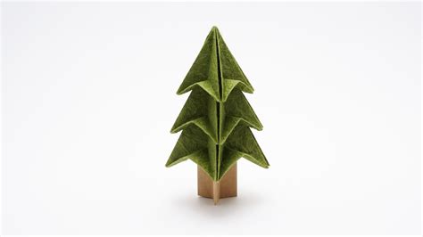 Easy Origami Christmas Tree Jo Nakashima