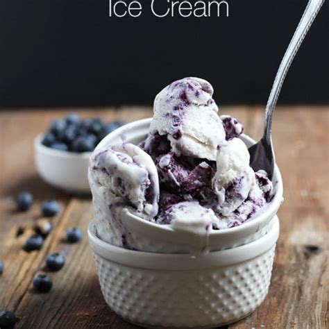 Vegan Blueberry Ginger Swirl Ice Cream Dietitian Debbie Dishes