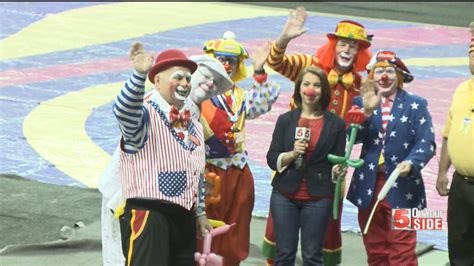 Dana Dean Clowns Around At The Moolah Shrine Circus