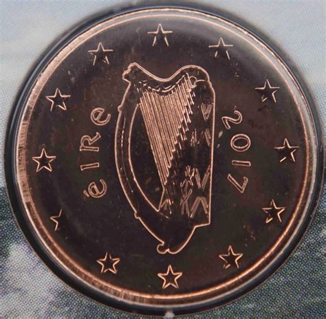 Ireland Euro Coins Unc 2017 Value Mintage And Images At Euro Coinstv