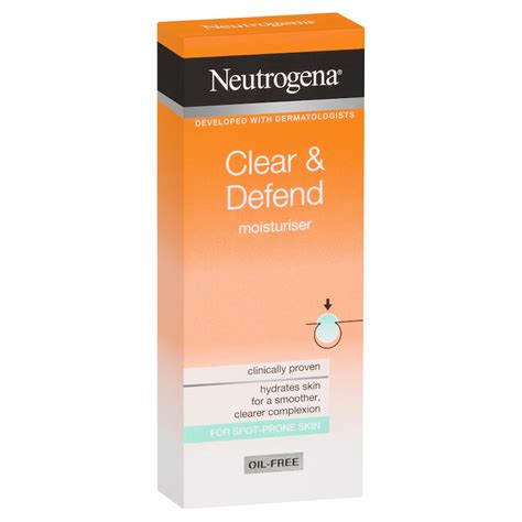 Neutrogena Clear And Defend Spot Proofing Oil Free Moisturiser 50ml