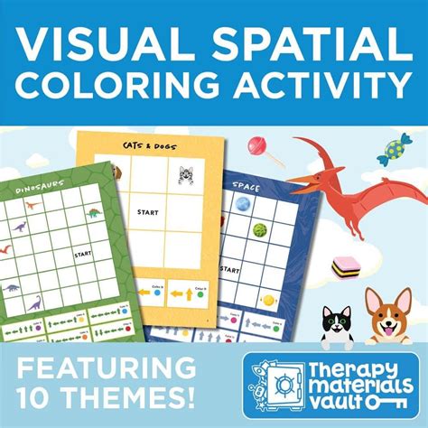 Visual Spatial Coloring Activity Tmv