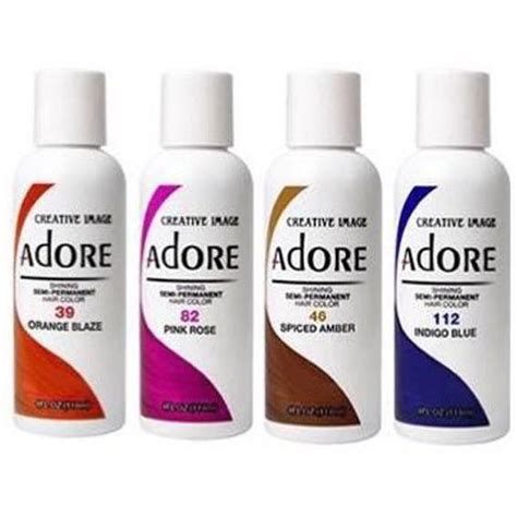 However, the sulfates it contains do wonders to the semi dye. ADORE: Semi-Permanent Hair Color - Beauty Depot O-Store