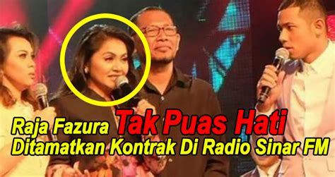 Inilah yang dikatakan habis madu sepah dibuang. PANASS : Raja Azura BENGANG Ditamatkan KONTRAK di SINAR FM ...
