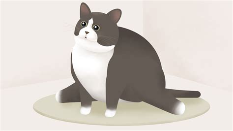 귀여운 뚱보 고양이 그리기일러스트레이션 포토샵 실전 강좌 디자인베이스