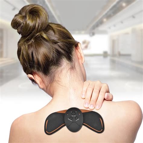 Ems Smart Cervical Vertebra Massage Shoulder Stimulator Body Neck Massager Electro Stimulation