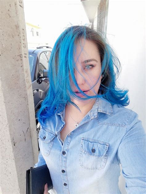 Hair Blue Cabello