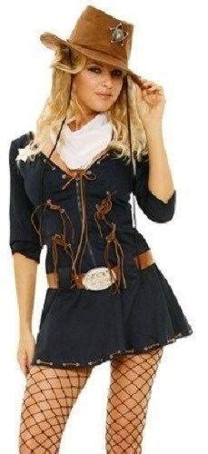 Cowgirls Outfit Womens Fancy Dress Ebay