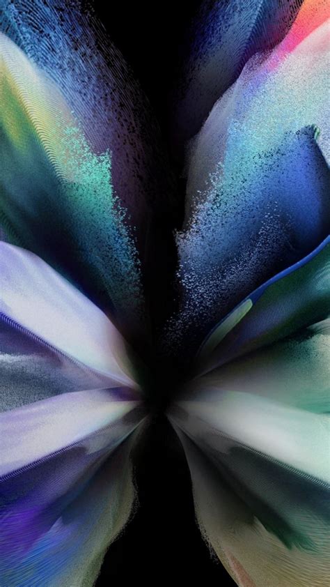 Download Wallpaper The Butterfly From Samsung Galaxy Z Fold 3 1080x1920