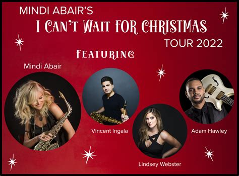 Mindi Abair S I Can T Wait For Christmas Tour Yoshi S