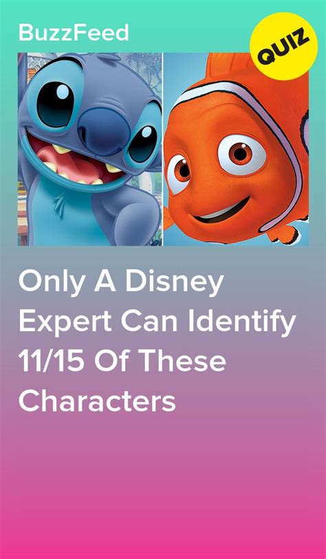 Only A Disney Expert Can Identify 11 15 Of These Characters Artofit