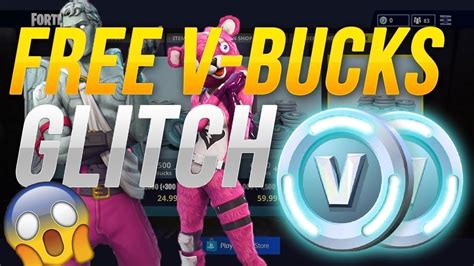 Free V Bucks Glitch In Fortnite Vbucks Glitch 2018 Ps4 Xbox One Pc