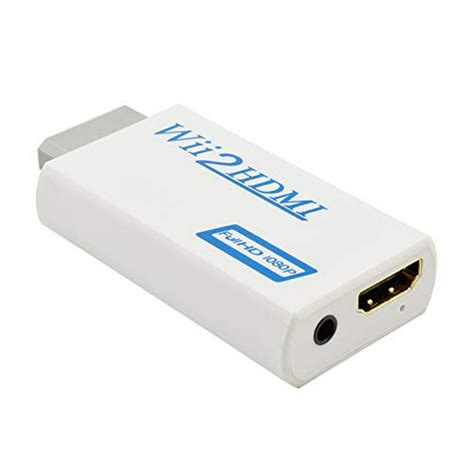 Wii To Hdmi Converter For Full Hd Devicehanstend Wii Hdmi Adapter With