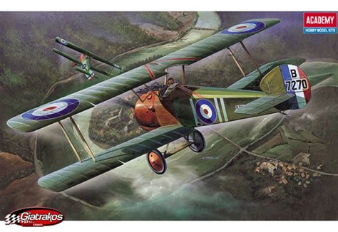 Academy 1/32 sopwith camel f.1 biplane aircraft plastic model kit #12109. SOPWITH CAMEL F.1 the fighter of World War I Scale 1/32 ...
