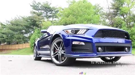 2015 Roush Stage 2 Fully Loaded Deep Impact Blue Youtube