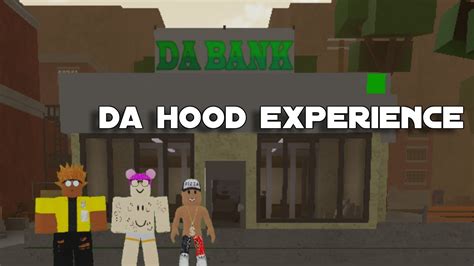 Da Hood Experience Roblox Youtube