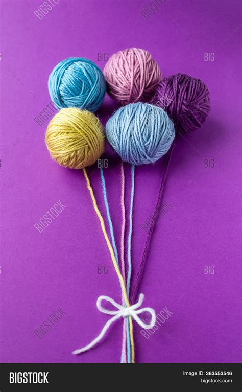 Bouquet Wool Balls Image And Photo Free Trial Bigstock