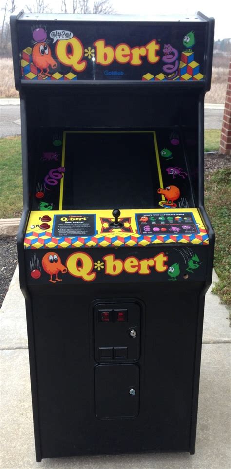 Gottlieb Qbert Arcade Game Arcade Adventures