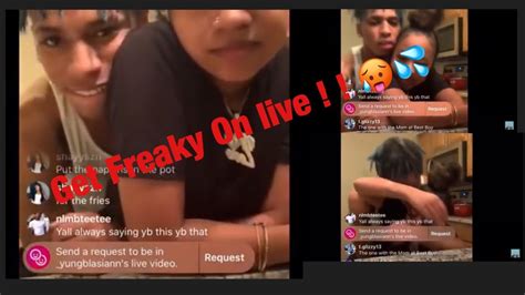 Nle Choppa And Yung Blasian Get Freaky On Instagram Live Must Watch