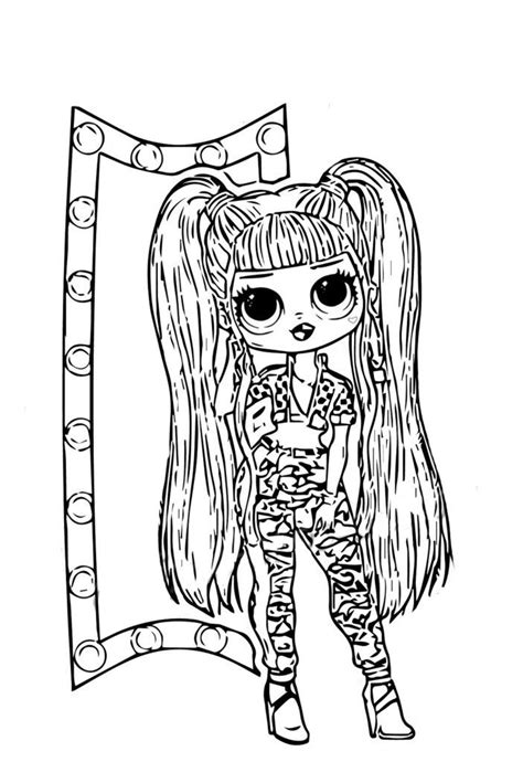 Dibujos para Colorear LOL OMG. Imprimir gratis | WONDER DAY