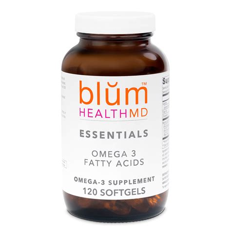 Omega 3 Fatty Acids Blum Health Md