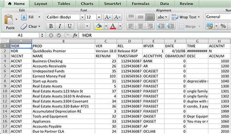 Chart Of Accounts Rental Property In Quickbooks For Landl Flickr