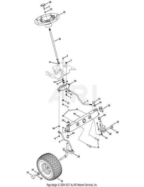 Troy Bilt Av Kg Bronco Parts Diagram For Steering Assembly SexiezPix