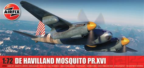 Airfix De Havilland Mosquito Prxvi 172 Scale Model Kit At Mighty Ape Australia