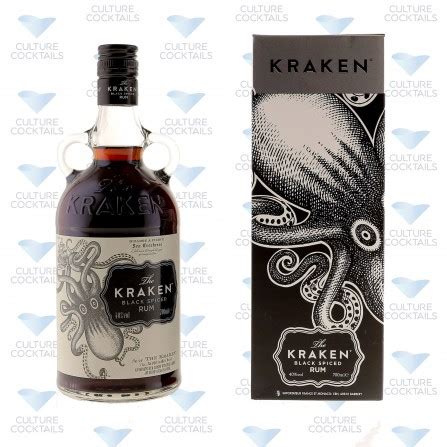 The kraken rum takes its name from the mythical sea beast which is said to have wreaked havoc with t. Kraken Rum Black Spiced Etui chez Culture Cocktails