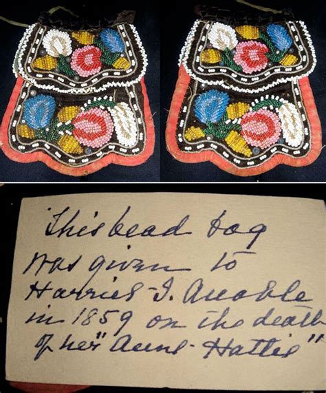 historic iroquois and wabanaki beadwork dated 19th century iroquois beadwork 2 1840s early