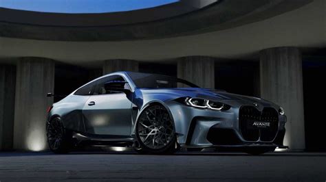 2021 Bmw M4 Coupe With Widebody Kit Has Thick Hips And Less Grille