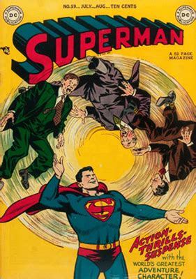 The character superman began as one of several anthology features in the national periodical publications comic book action comics #1 (june 1938). Superman Comic Books: What Are Your Comics Worth?