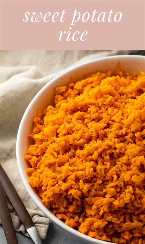 Sweet Potato Rice Easy Healthy Recipes
