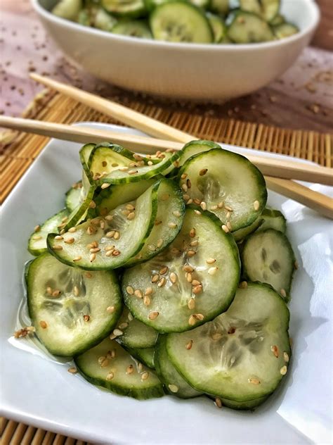 sunomono cucumber salad — spoon and swallow