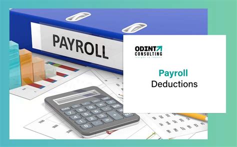 Payroll Deductions Definition Types Mandatory Deductions
