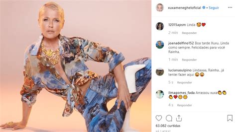 Xuxa Faz Pose Inusitada Para Foto E Revela Difícil Pra Mim é Tirar 3x4 Entretenimento Bol