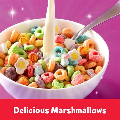 Kelloggs Froot Loops Breakfast Cereal With Marshmallows Fruit