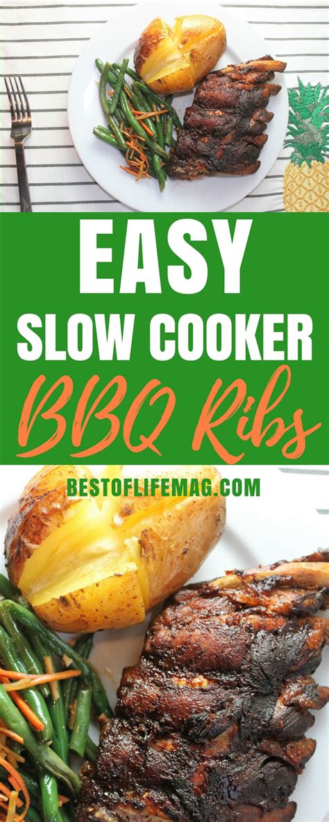 Take it off the grill and let it sit for 5 minutes. Easy Crockpot BBQ Ribs Recipe | Slow Cooker BBQ Ribs ...