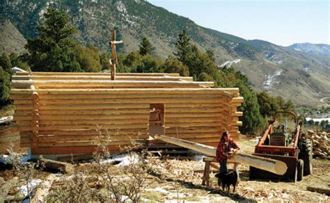 Hand Hewn Logs Or A Log Cabin Kit Choices To Make When Building